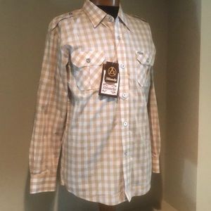 Ablanche Khaki Long Sleeve Shirt